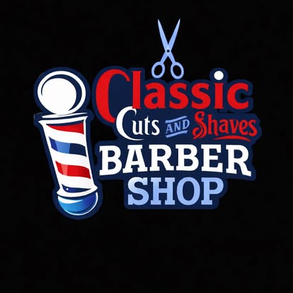 Classic Cuts and Shaves Barber Shop logo